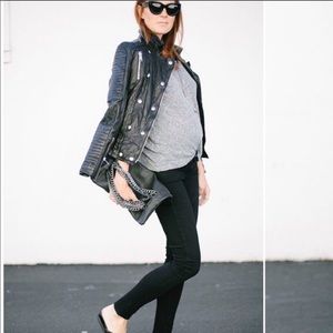 Joe’s black maternity jeans